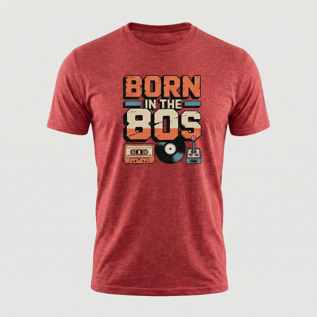 Born in the 80s Retro Vibes Tee