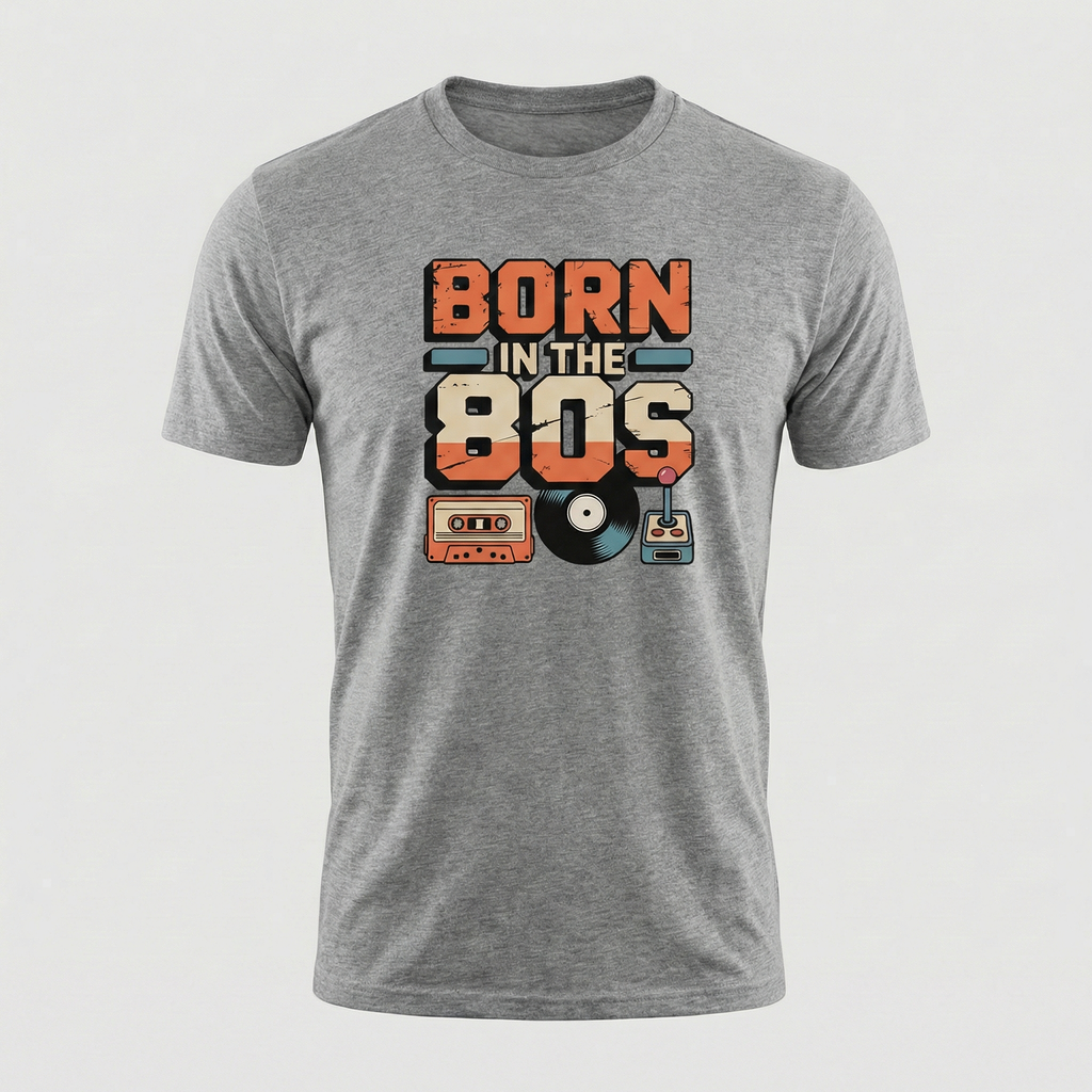 Born in the 80s Retro Vibes Tee