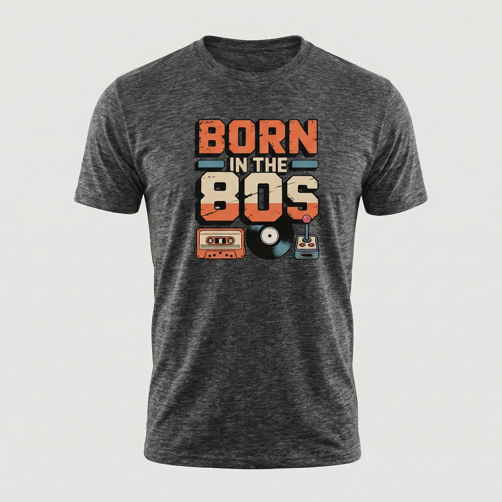 Born in the 80s Retro Vibes Tee