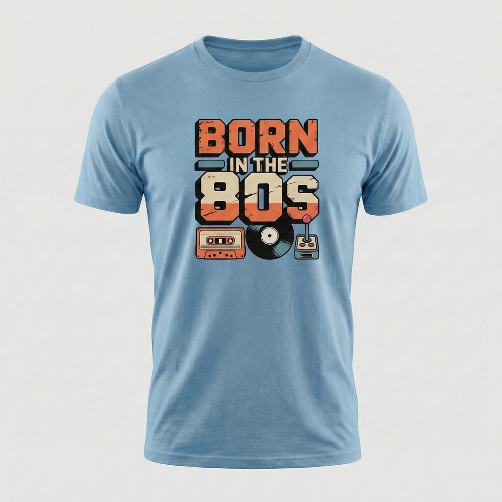 Born in the 80s Retro Vibes Tee