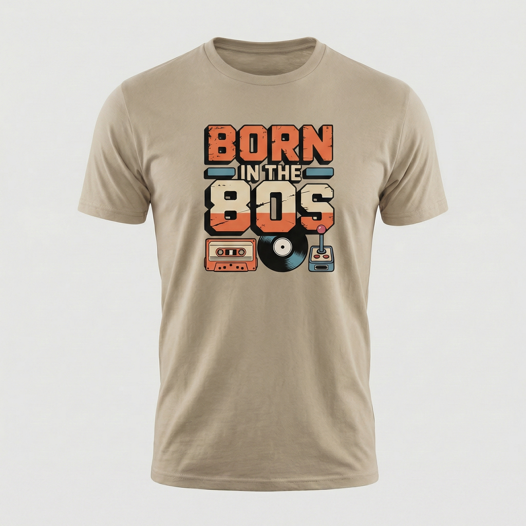 Born in the 80s Retro Vibes Tee