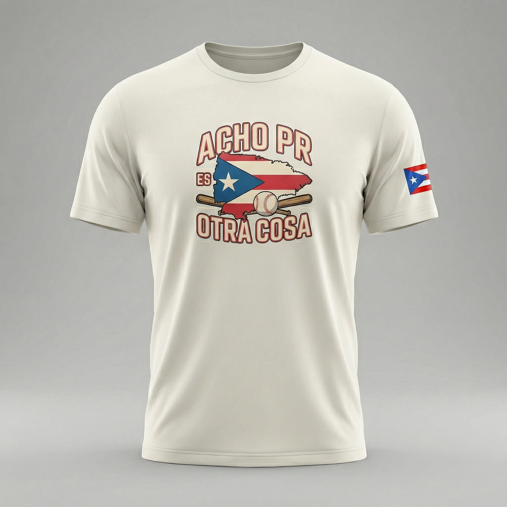 Acho PR es otra cosa – PR Baseball Tee