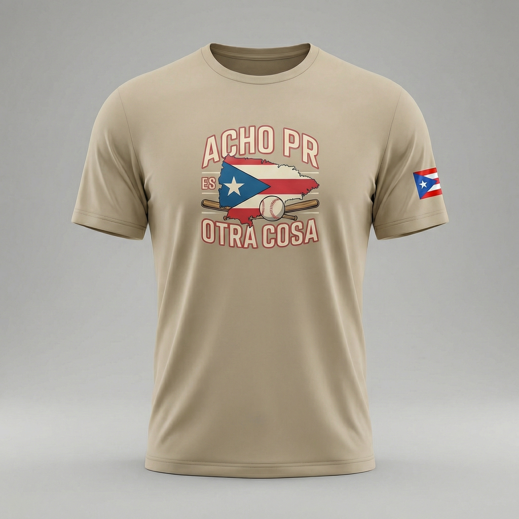 Acho PR es otra cosa – PR Baseball Tee