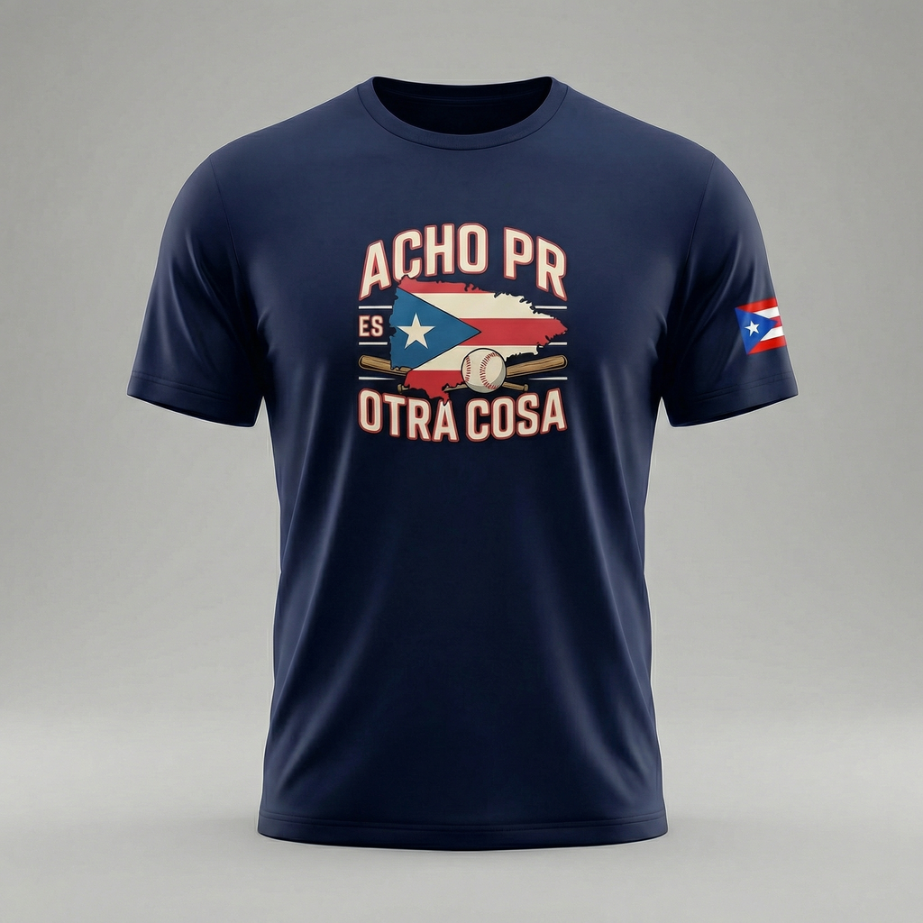 Acho PR es otra cosa – PR Baseball Tee