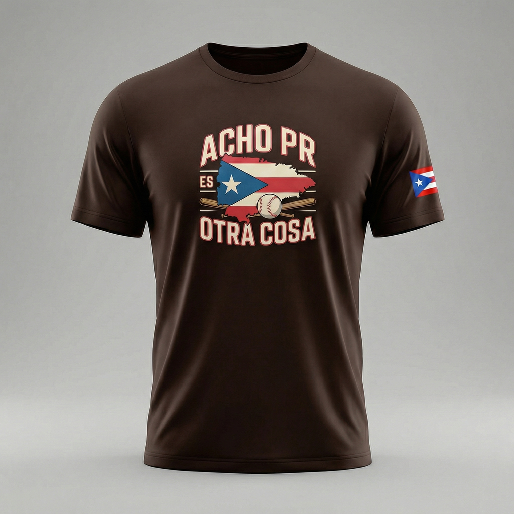 Acho PR es otra cosa – PR Baseball Tee