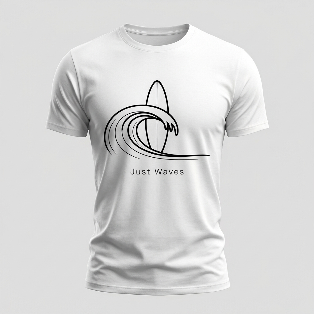 Just Wave Surf Vibes Tee
