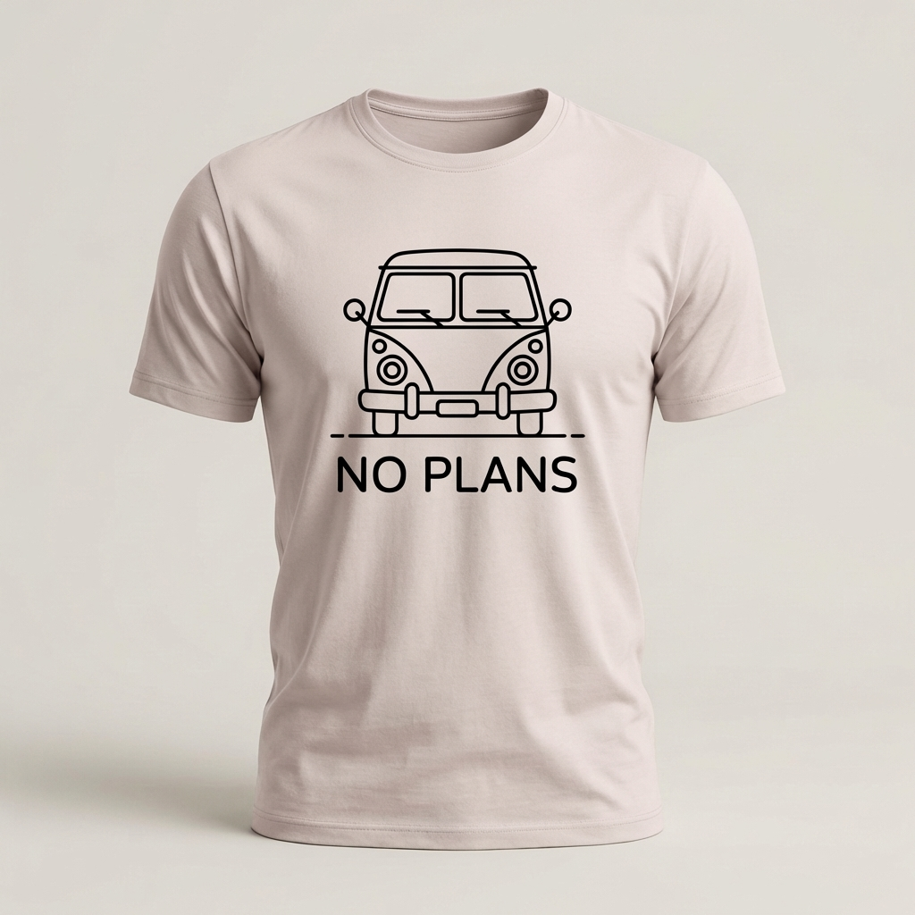 No Plans Van Life Tee