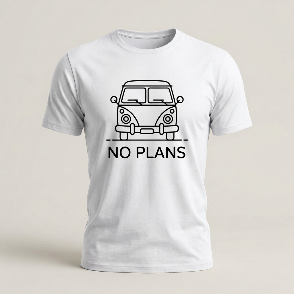 No Plans Van Life Tee